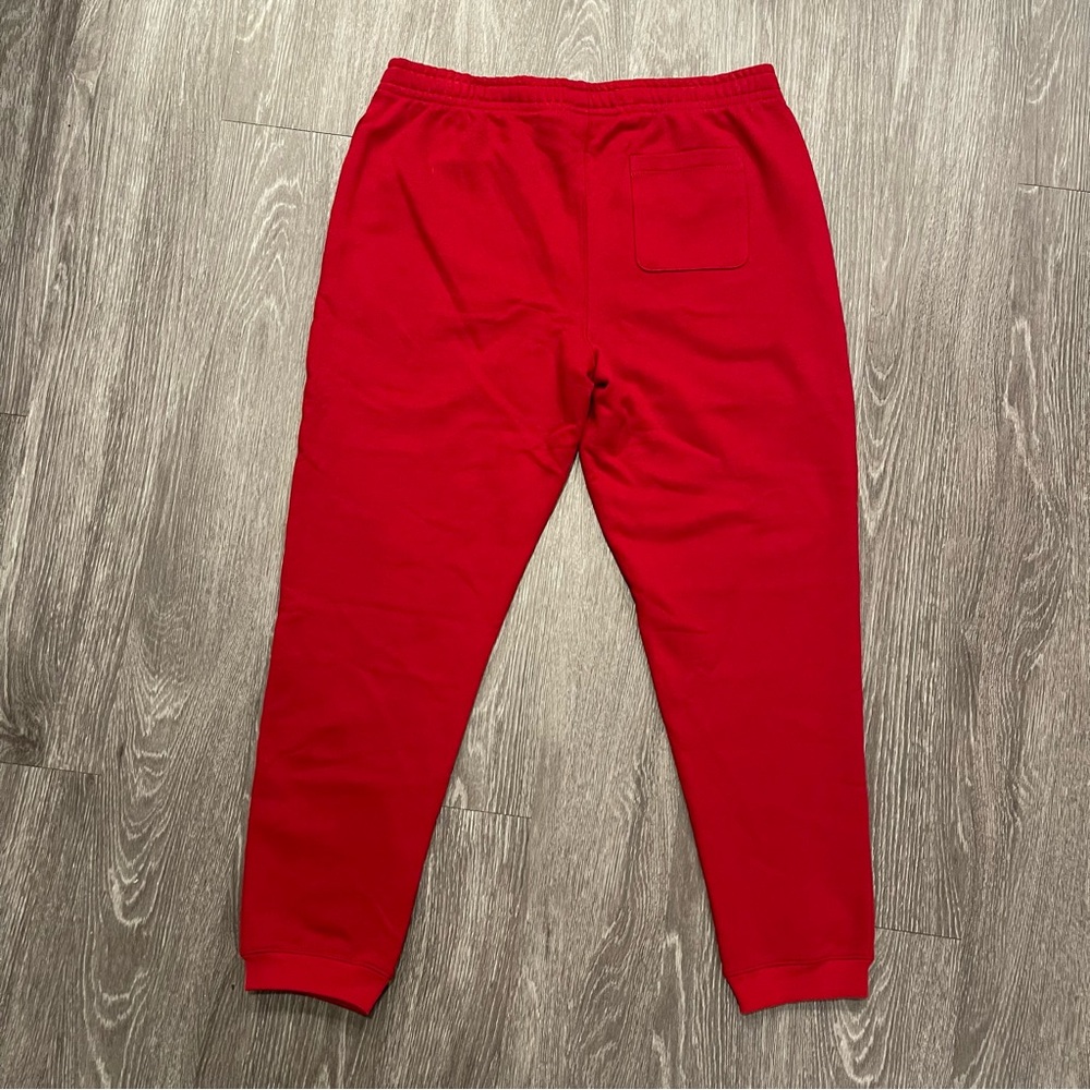 NWT Red Lacoste Sportswear Tapered Jogger for Men Size Large - Picture 7 of 9